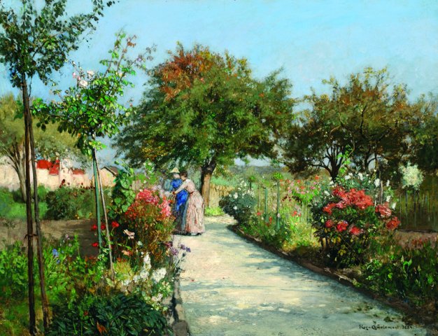 Charlemont Hugo - ein sommertag im garten